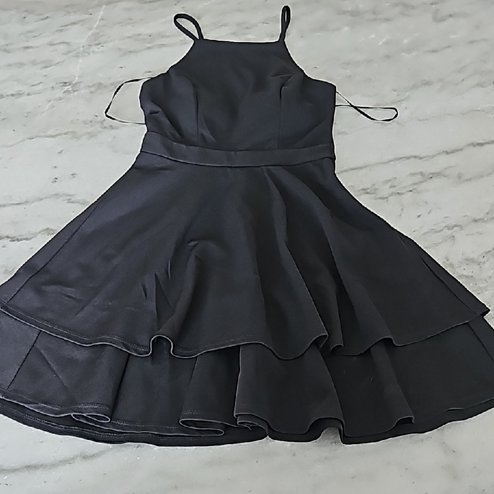 Elegant Black Kids Dress